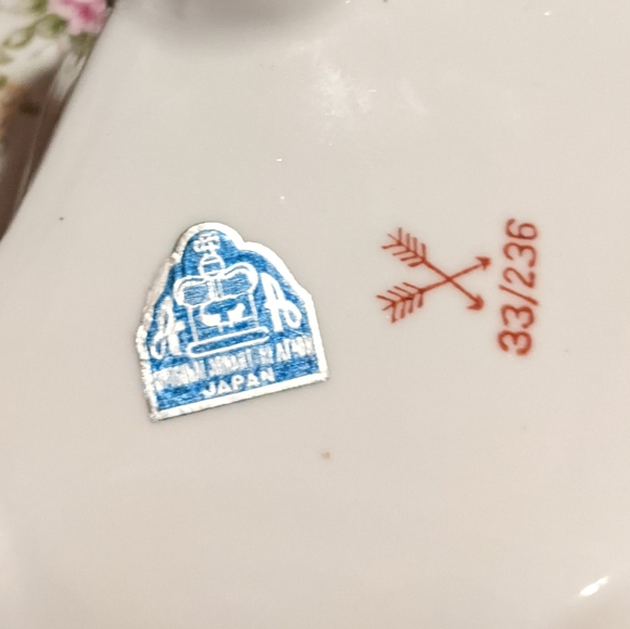 Vintage Arnart Creation Floral Japan Porcelain Candy/Jewelry Trinket Box - Picture 7 of 12